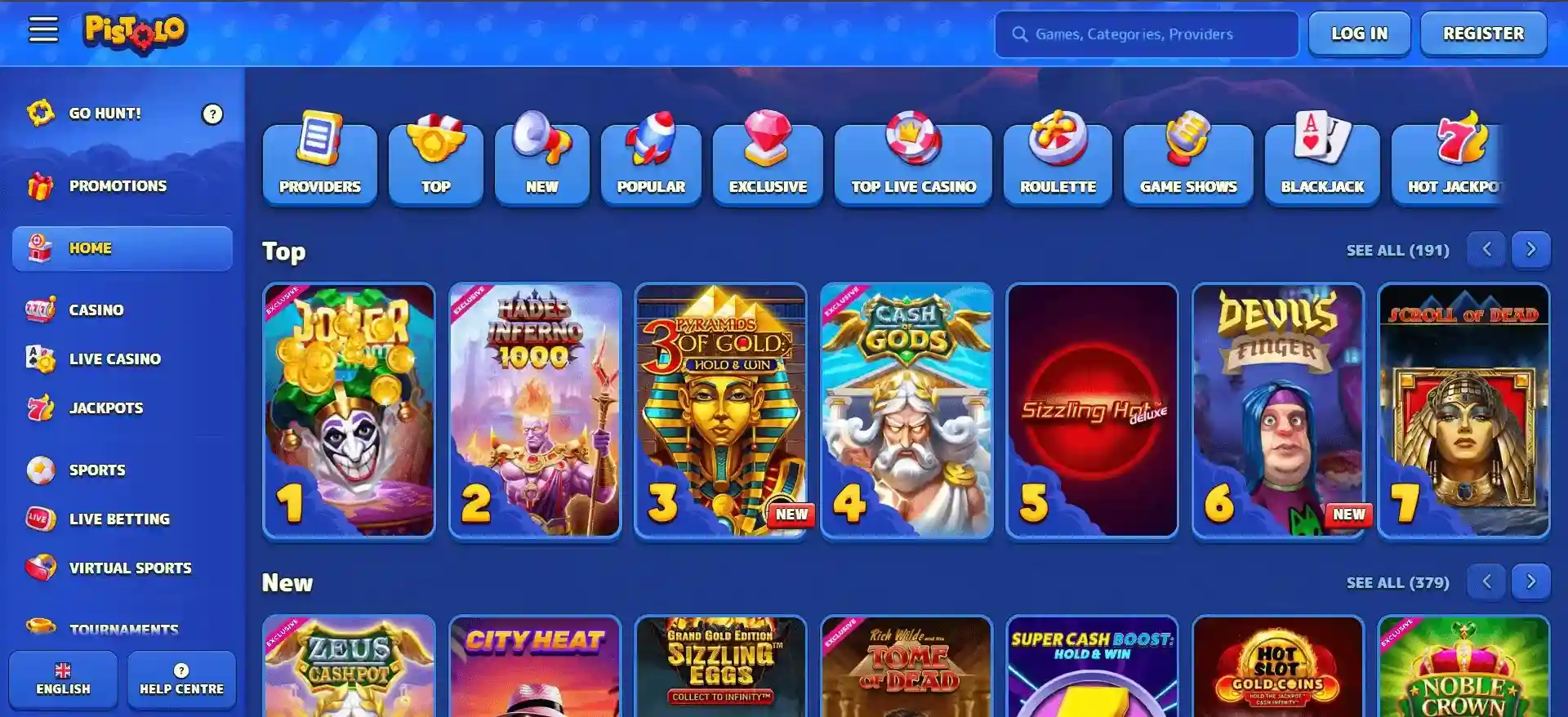 Pistolo Casino casino review section 5